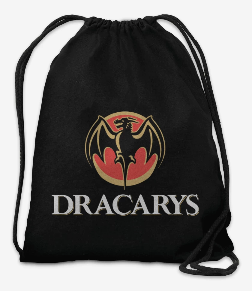 Mochila Negro de Dracarys