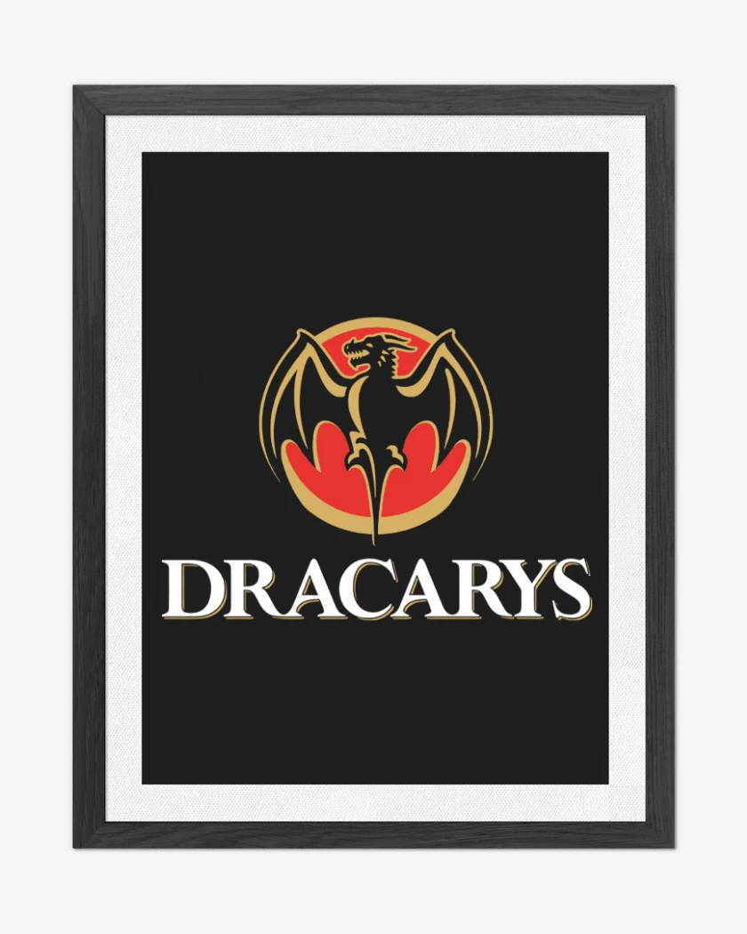 Cuadro decorativo Dracarys