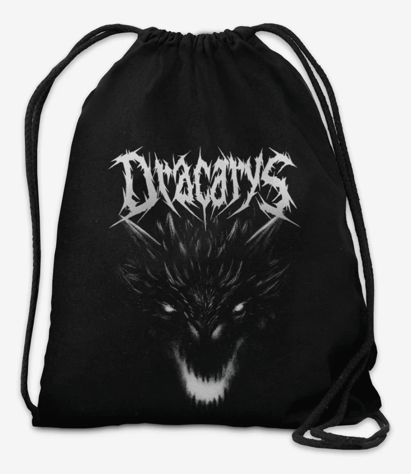 Mochila Negro de Dracarys Metal