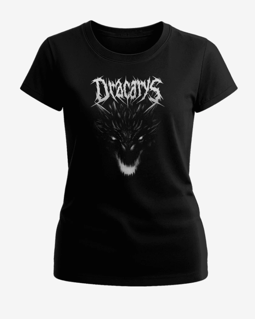 Polera de Mujer Dracarys Metal
