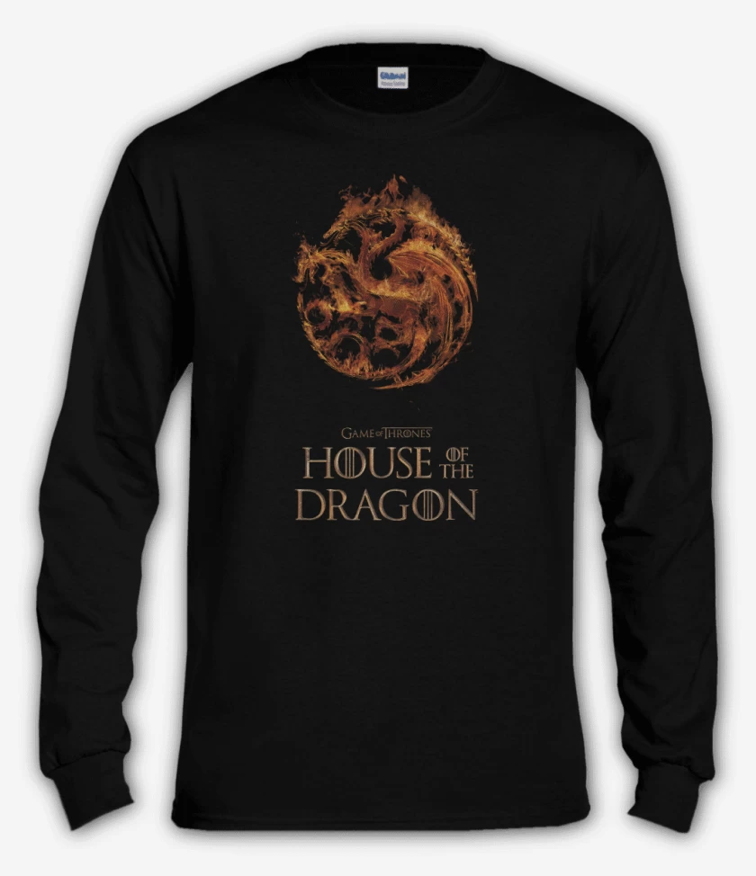 Polera manga larga Casa del Dragon