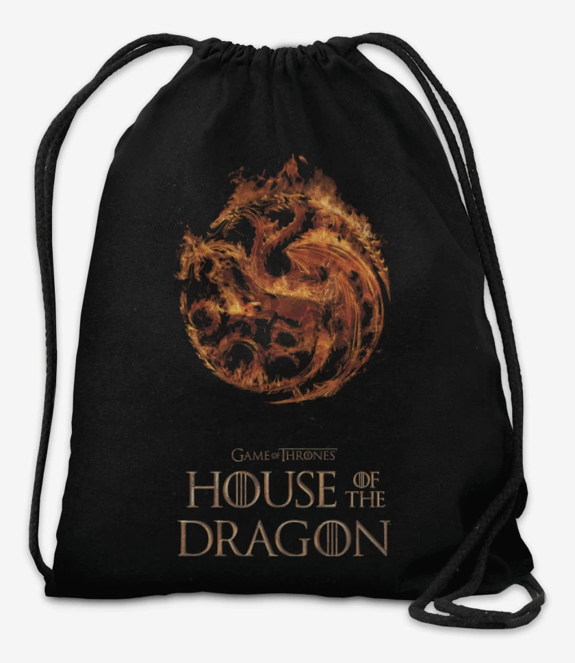 Mochila Negro de Casa del Dragon