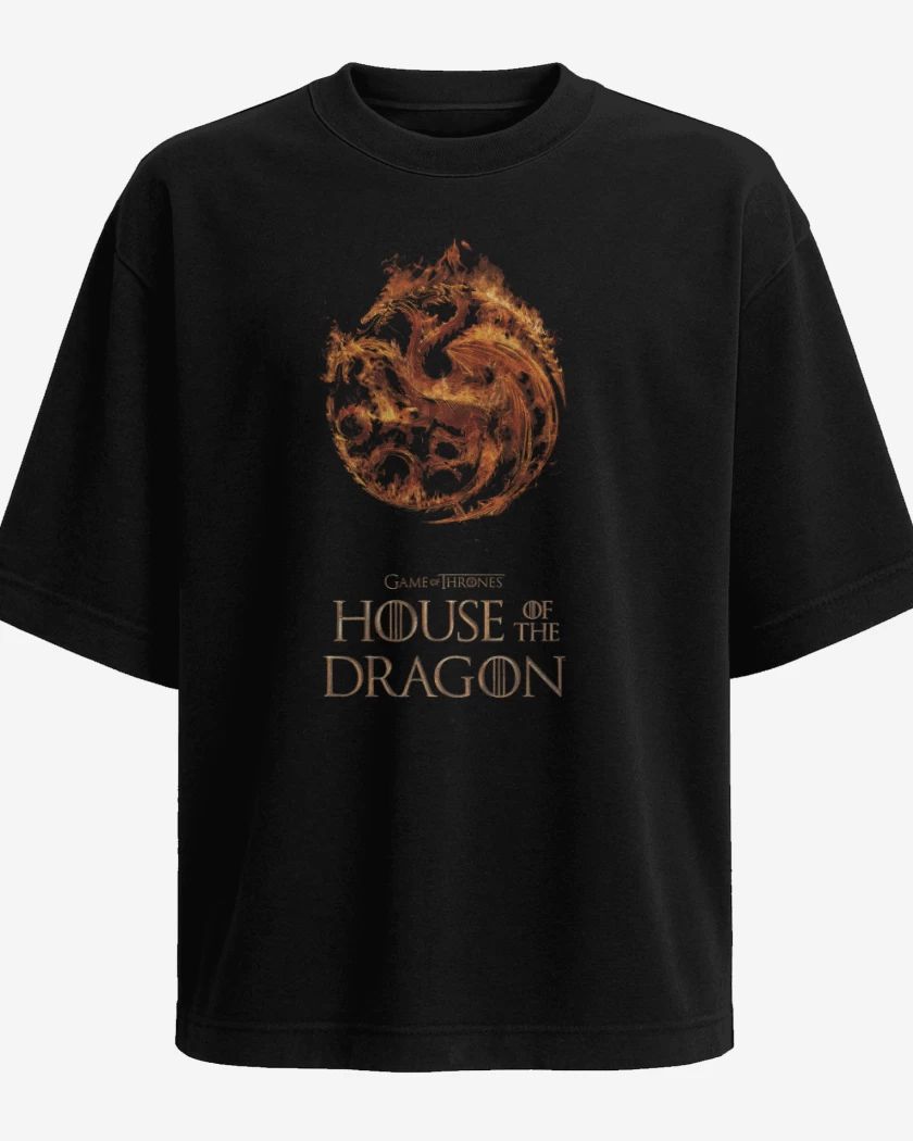 Polera Oversize Casa del Dragon