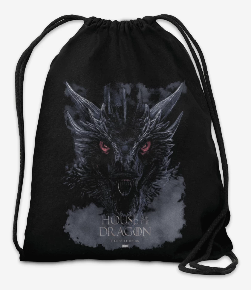 Mochila Negro de Balerion
