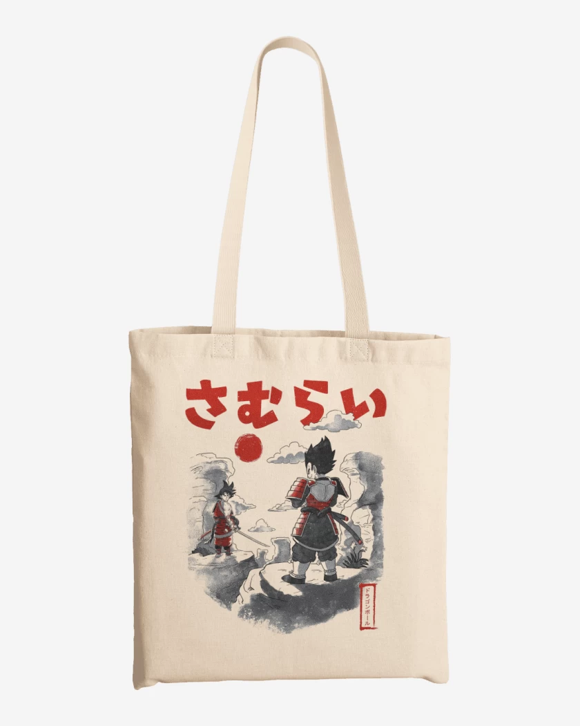 Totebag Saiyan Samurai Battle