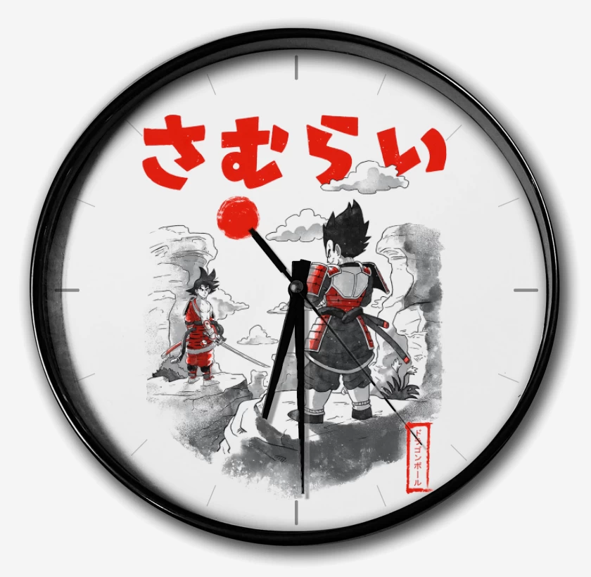 Reloj Blanco de Saiyan Samurai Battle