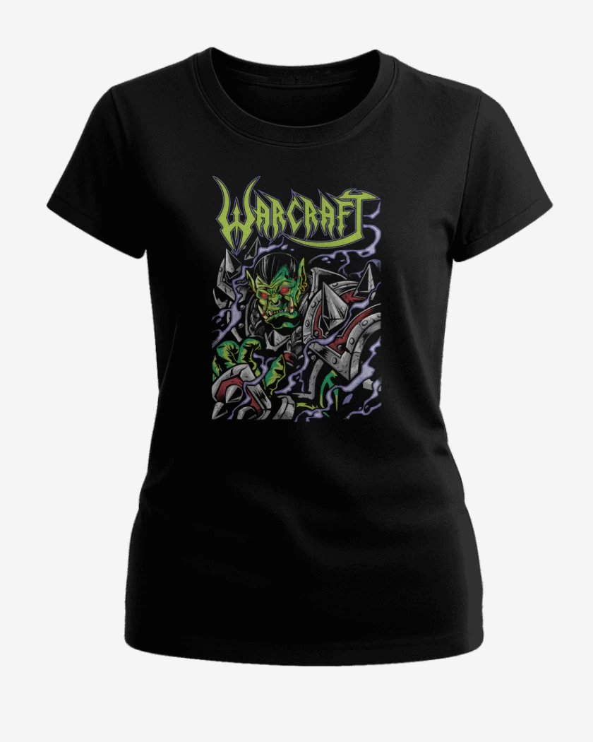 Polera de Mujer Negro de World of Warcraft