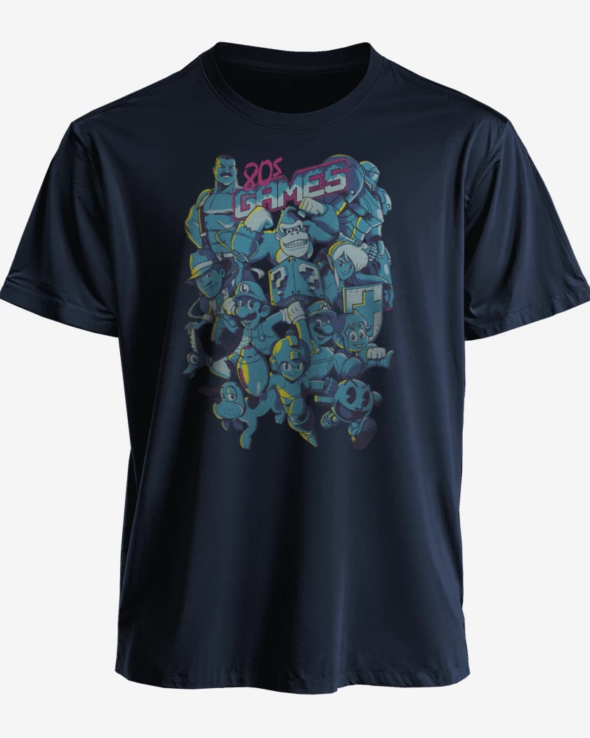 Polera 80s Games