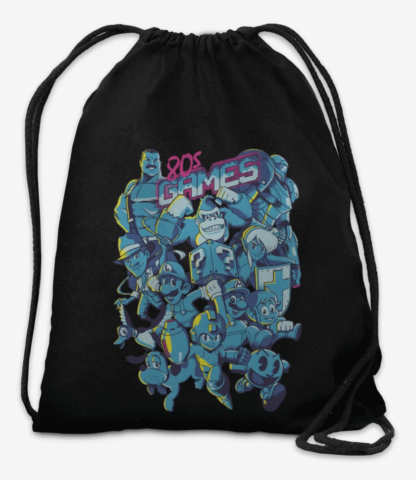 Mochila 80s Games