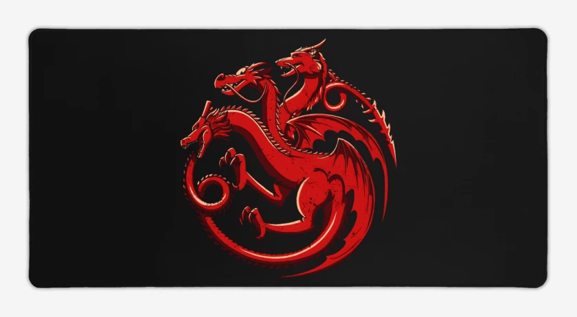 Mouse pad Gamer Dragones Animados