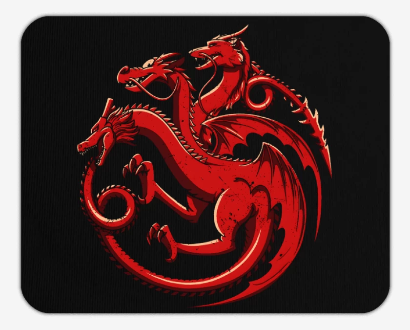 Mousepad Dragones Animados