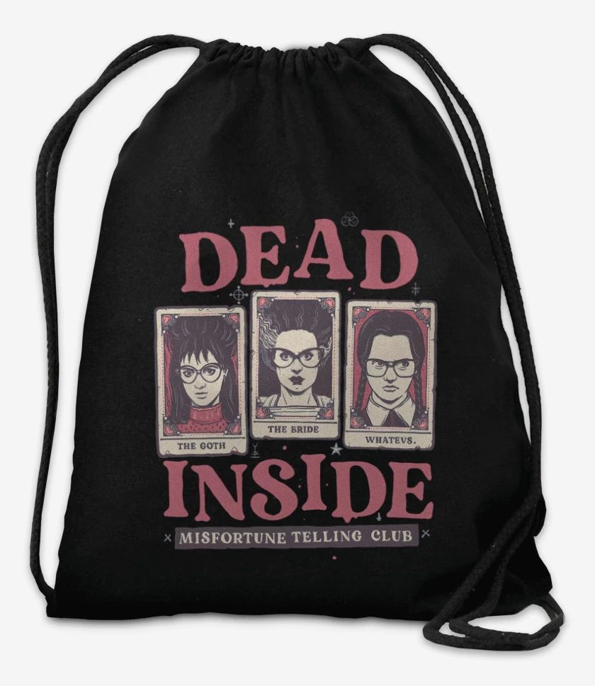 Mochila Negro de Dead Inside