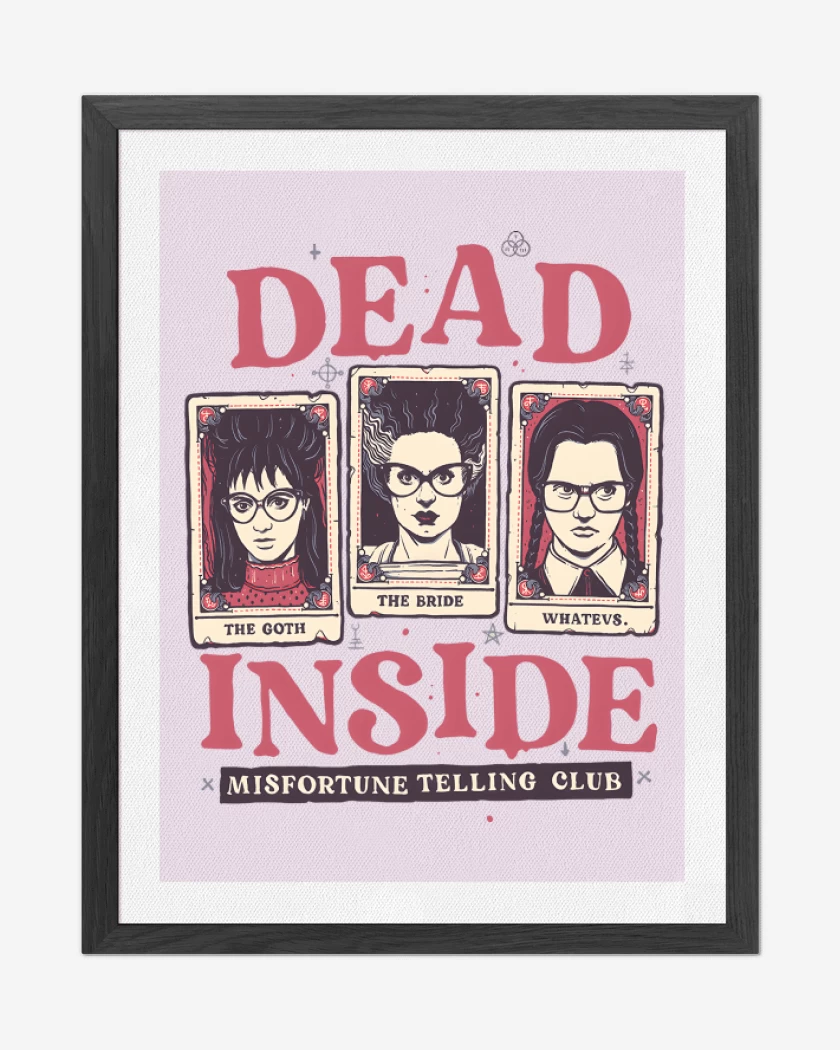 Cuadro decorativo Rosa Pastel de Dead Inside