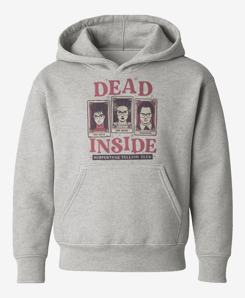 Poleron de niño Gris Melange de Dead Inside