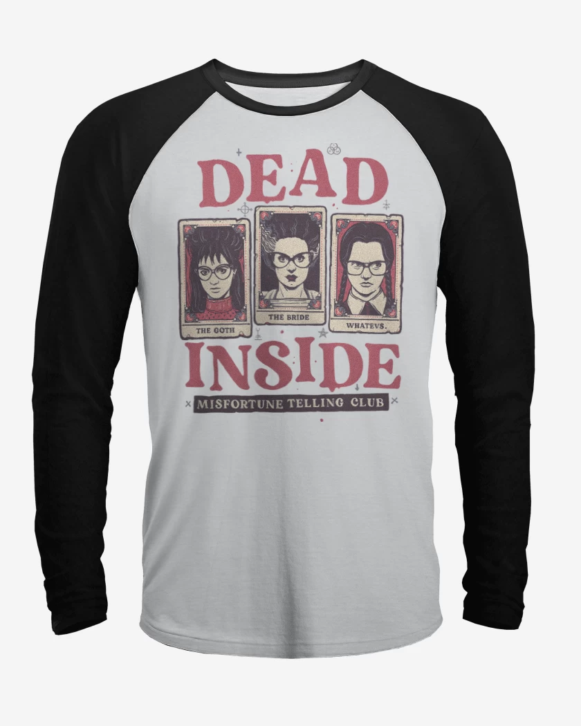 Polera Raglan Dead Inside