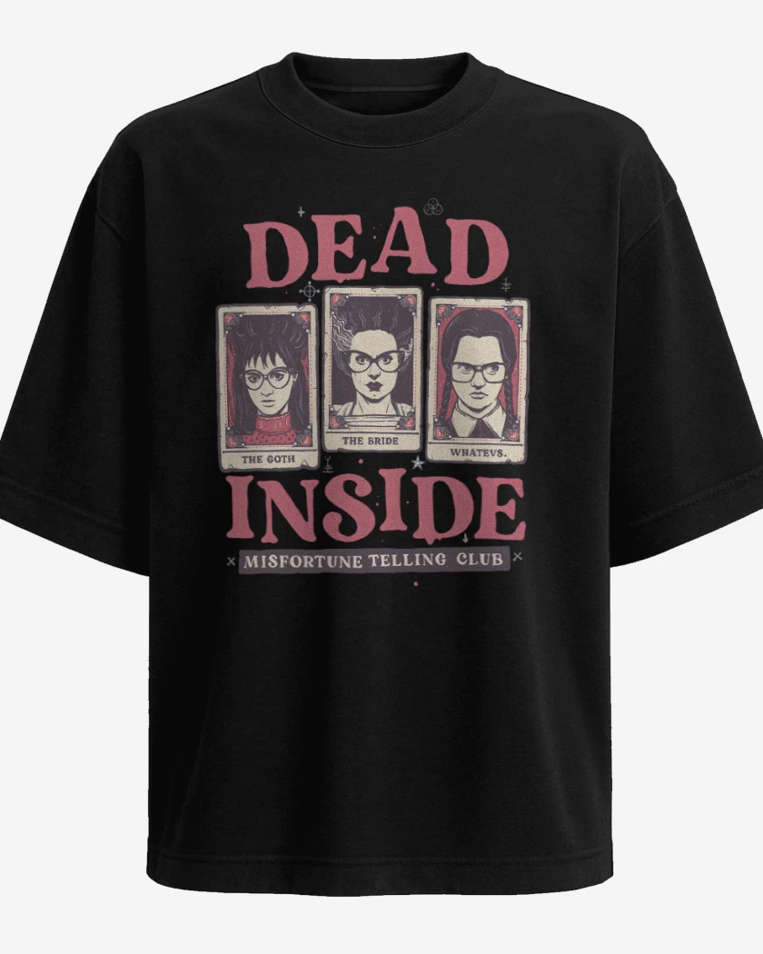 Polera Oversize Dead Inside