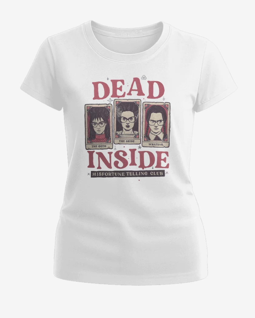 Polera de Mujer Blanco de Dead Inside