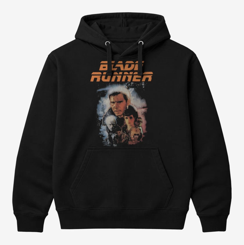 Polerón Canguro Negro de Classic Blade Runner 