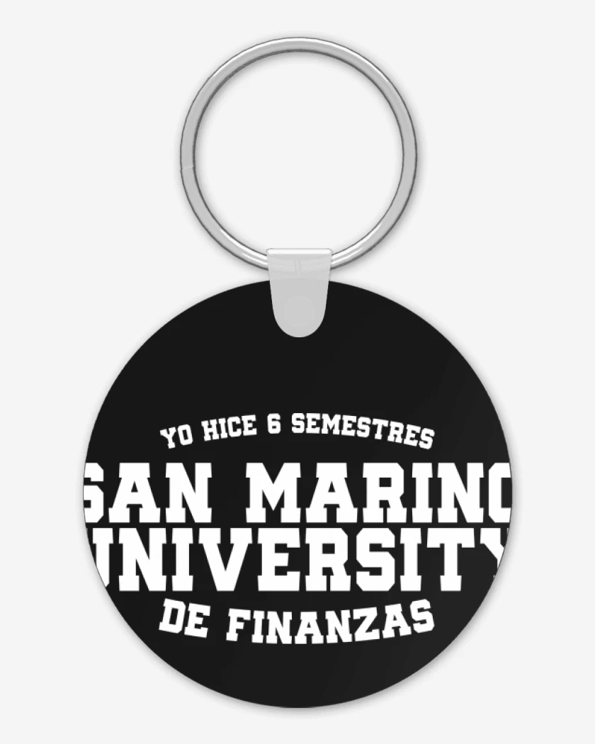 Llavero San marino university