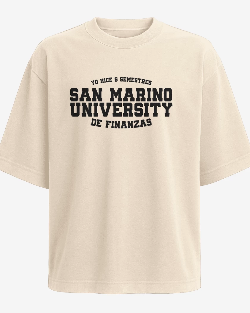 Polera Oversize San marino