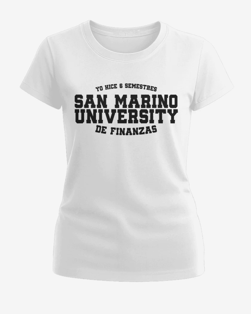 Polera de Mujer Blanco de San marino