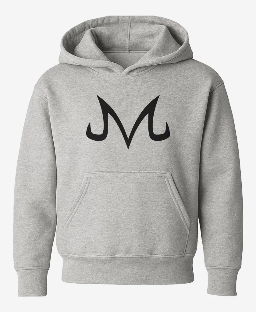 Poleron de niño Gris Melange de Marca Majin