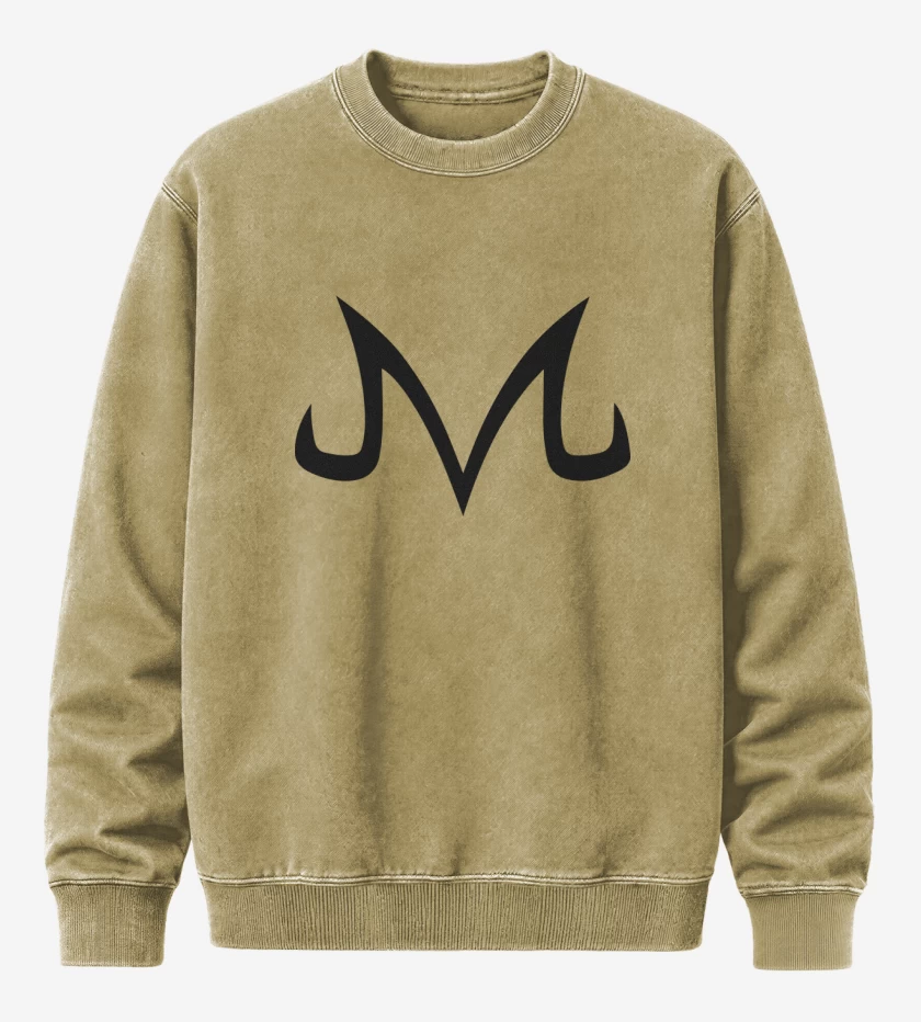 Poleron Polo Acid Wash Beige de Marca Majin