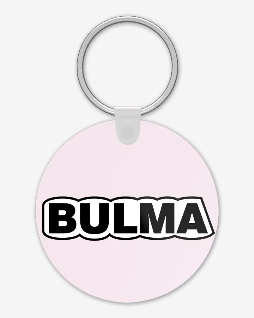 Llavero Rosa Pastel de Bulma 