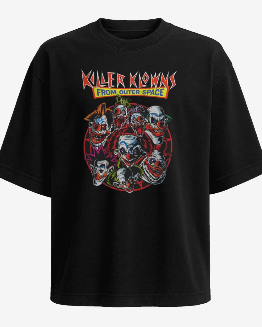Polera Oversize Killer Klowns