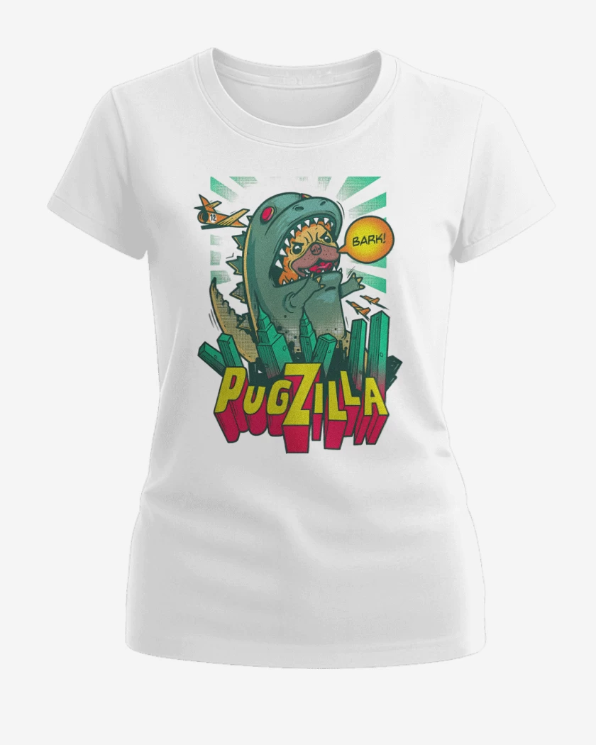 Polera de Mujer Blanco de Pugzilla
