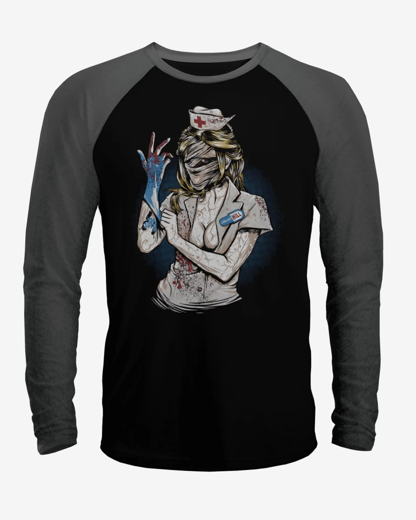Polera Raglan Silent Hill Nurse