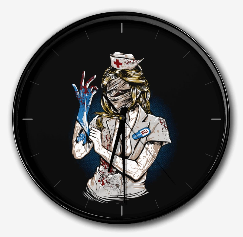 Reloj Negro de Silent Hill Nurse