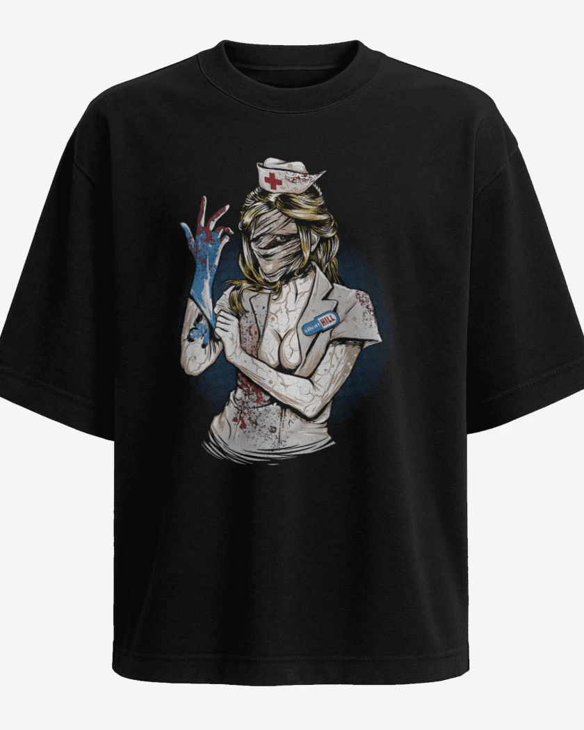 Polera Oversize Silent Hill Nurse