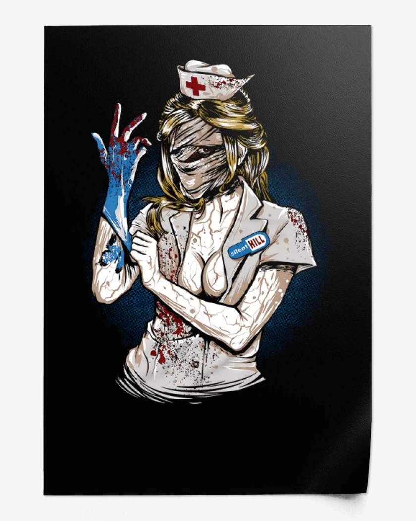 Print Silent Hill Nurse