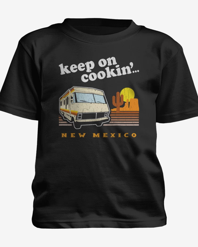 Polera de niño Negro de Keep on coockin