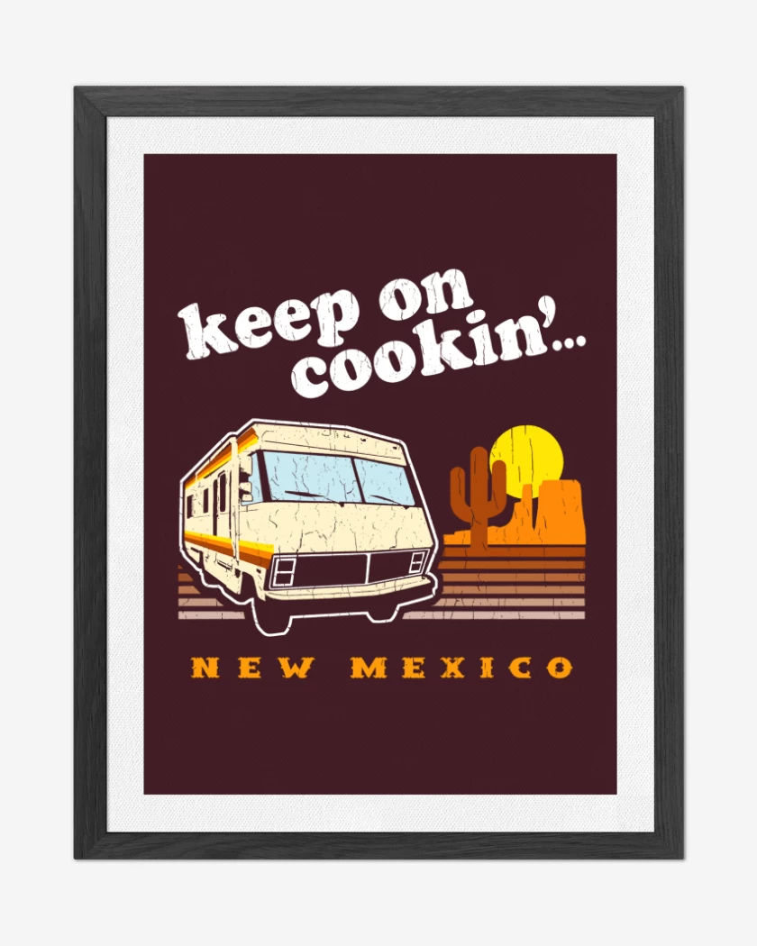 Cuadro decorativo Burdeo de Keep on coockin