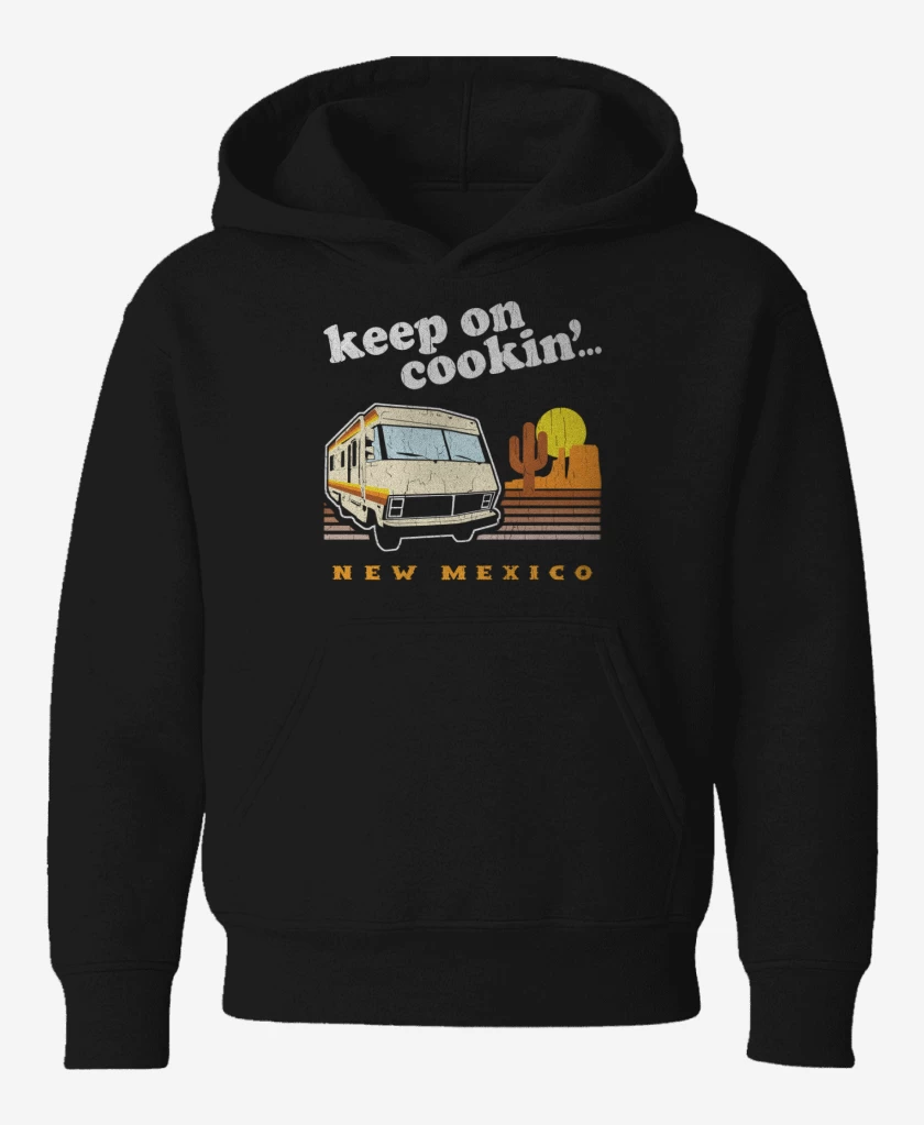 Poleron de niño Negro de Keep on coockin
