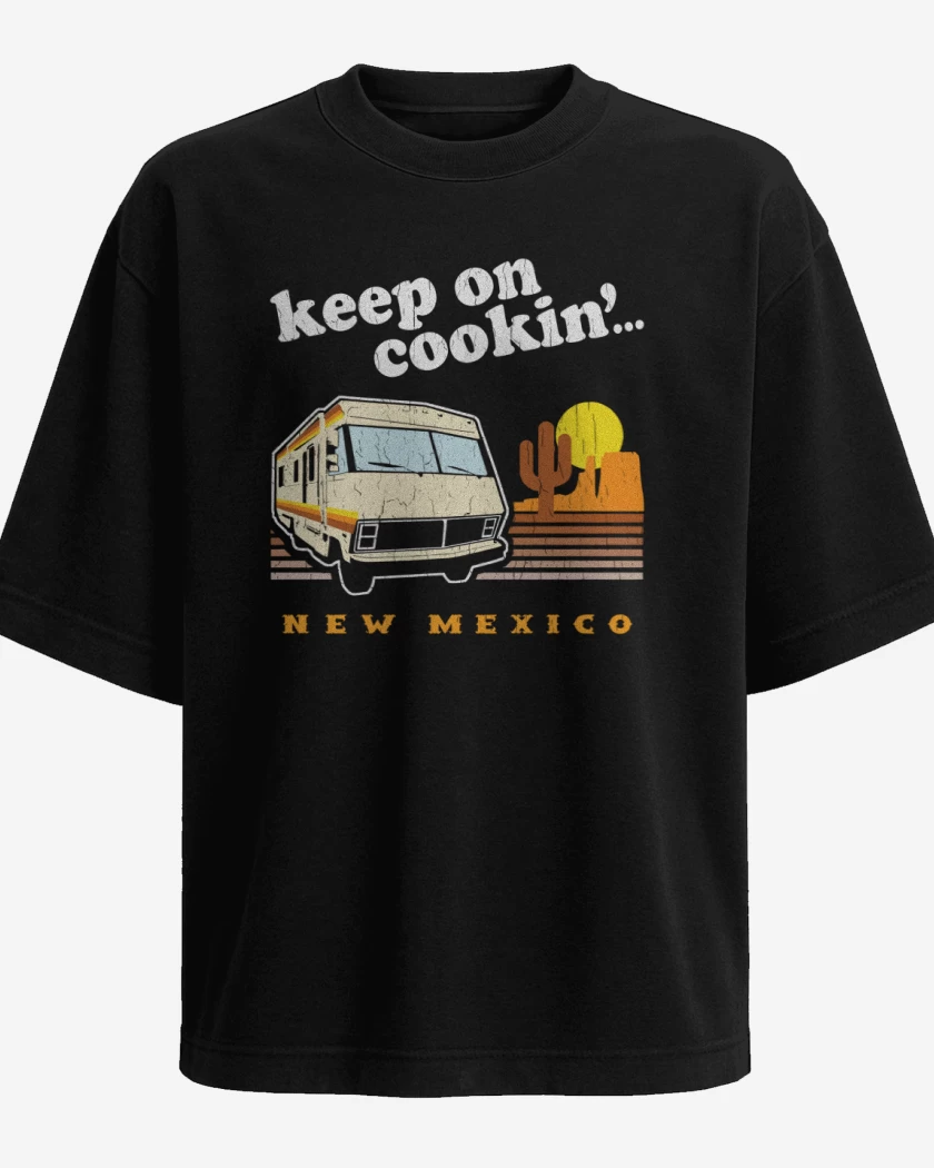 Polera Oversize Keep on coockin