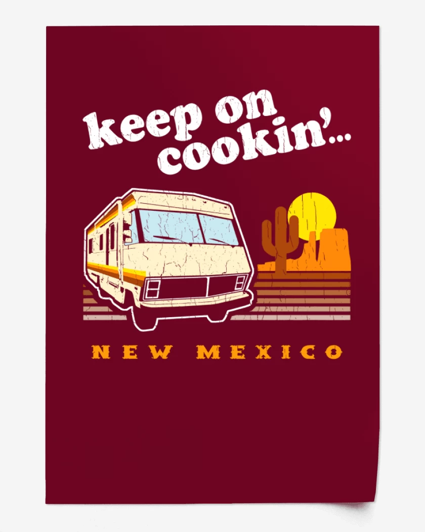 Print Keep on coockin