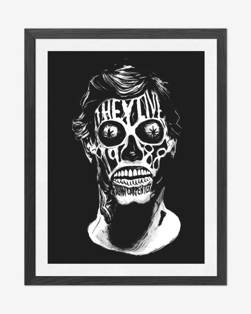 Cuadro decorativo Negro de They Live Carpenter