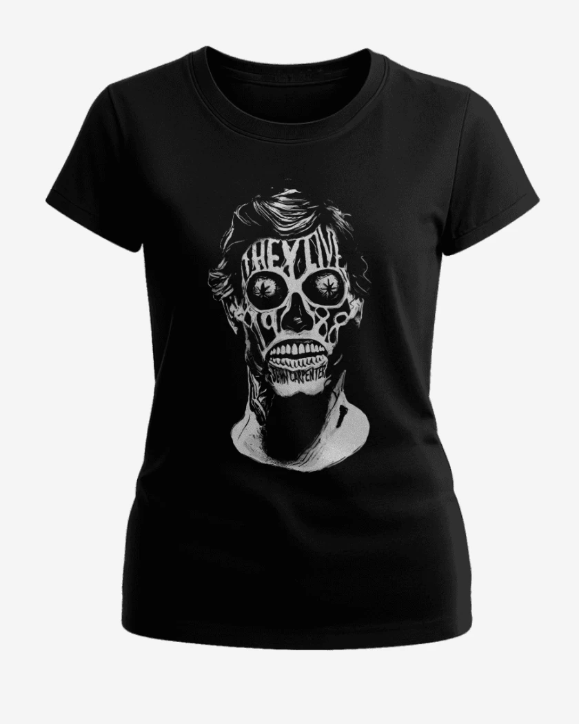 Polera de Mujer Negro de They Live Carpenter