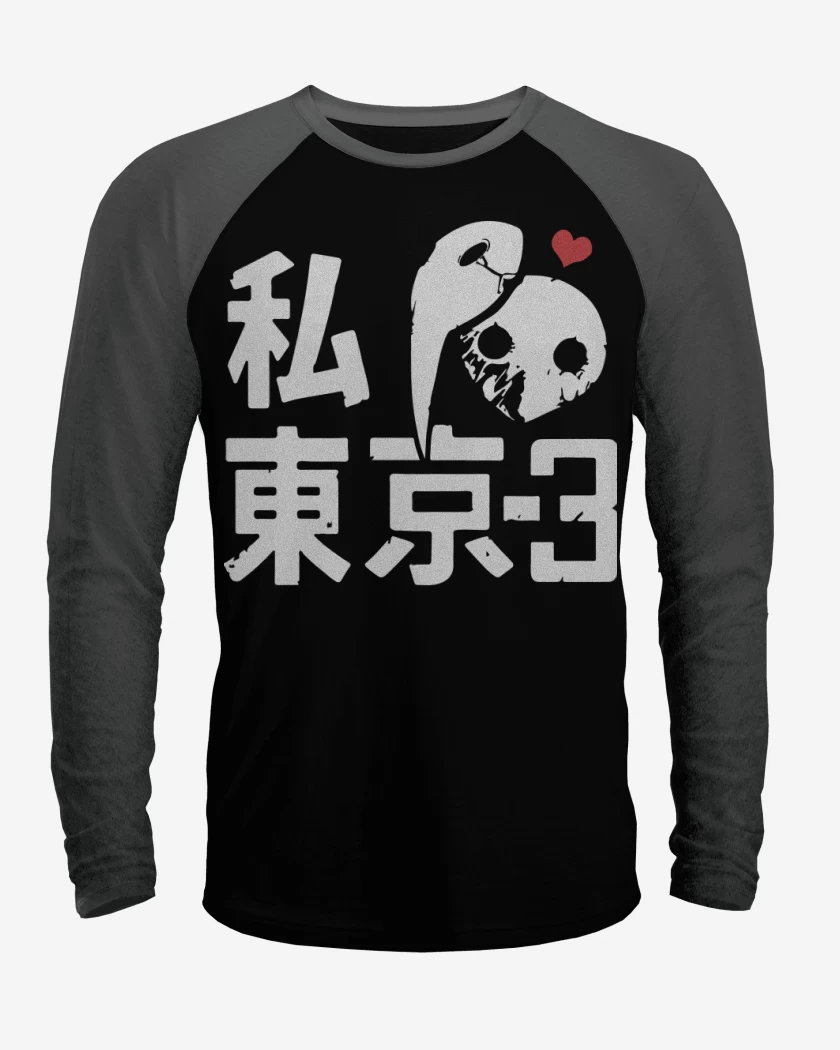 Polera Raglan Heart tokyo