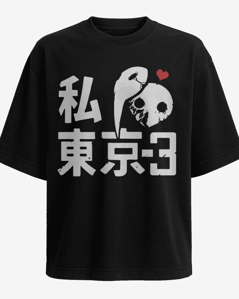 Polera Oversize Heart tokyo