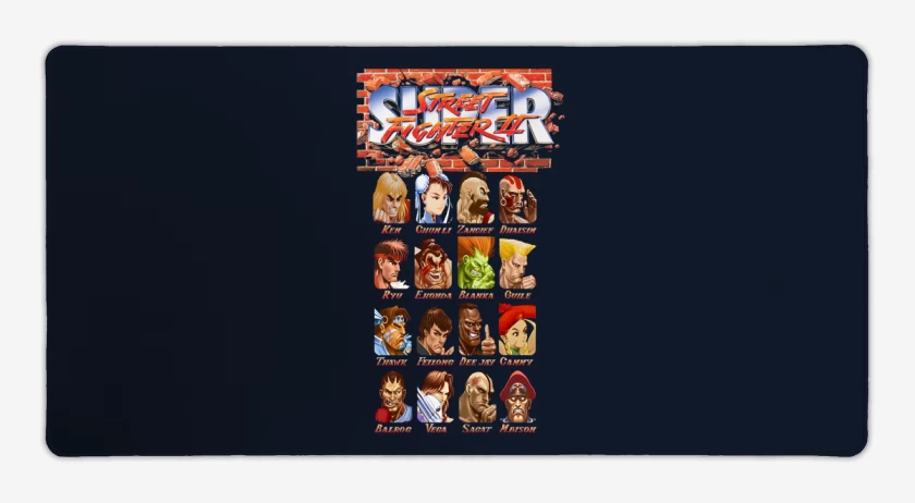 Mouse pad Gamer Super Street Fighter II