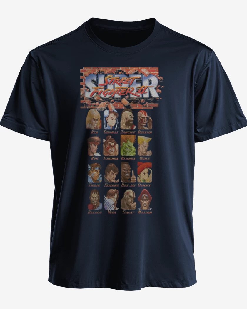 Polera Super Street Fighter II