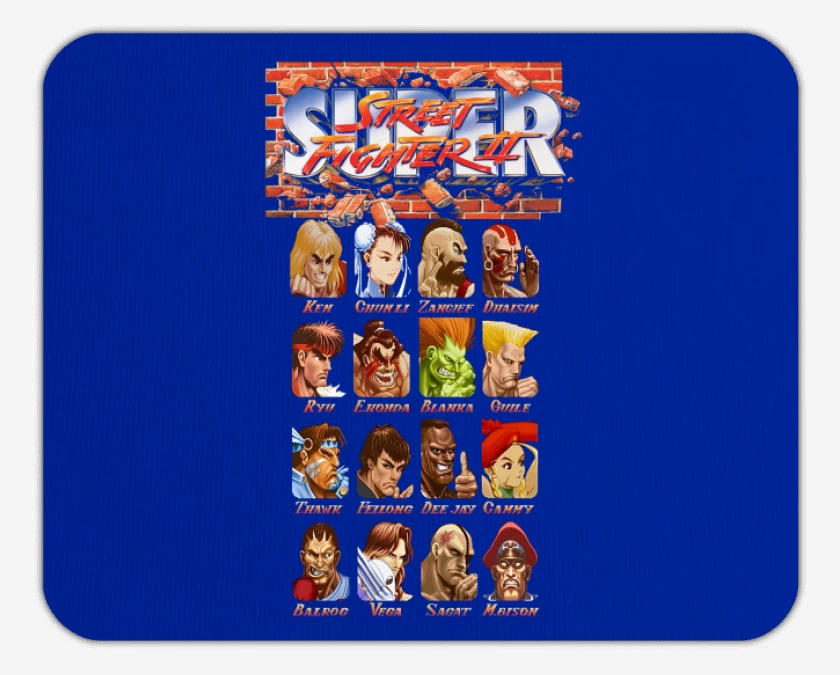 Mousepad Super Street Fighter II