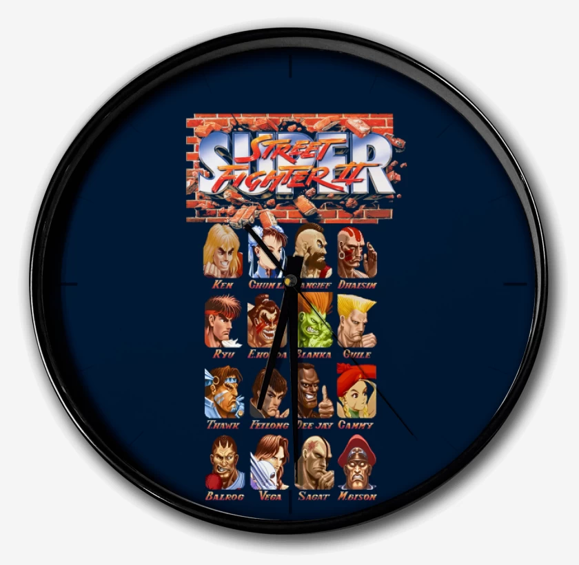 Reloj Super Street Fighter II