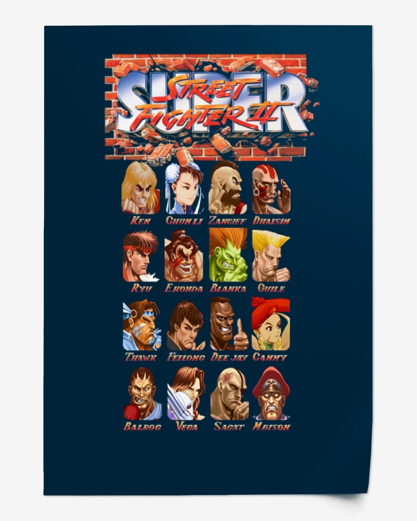 Print Super Street Fighter II