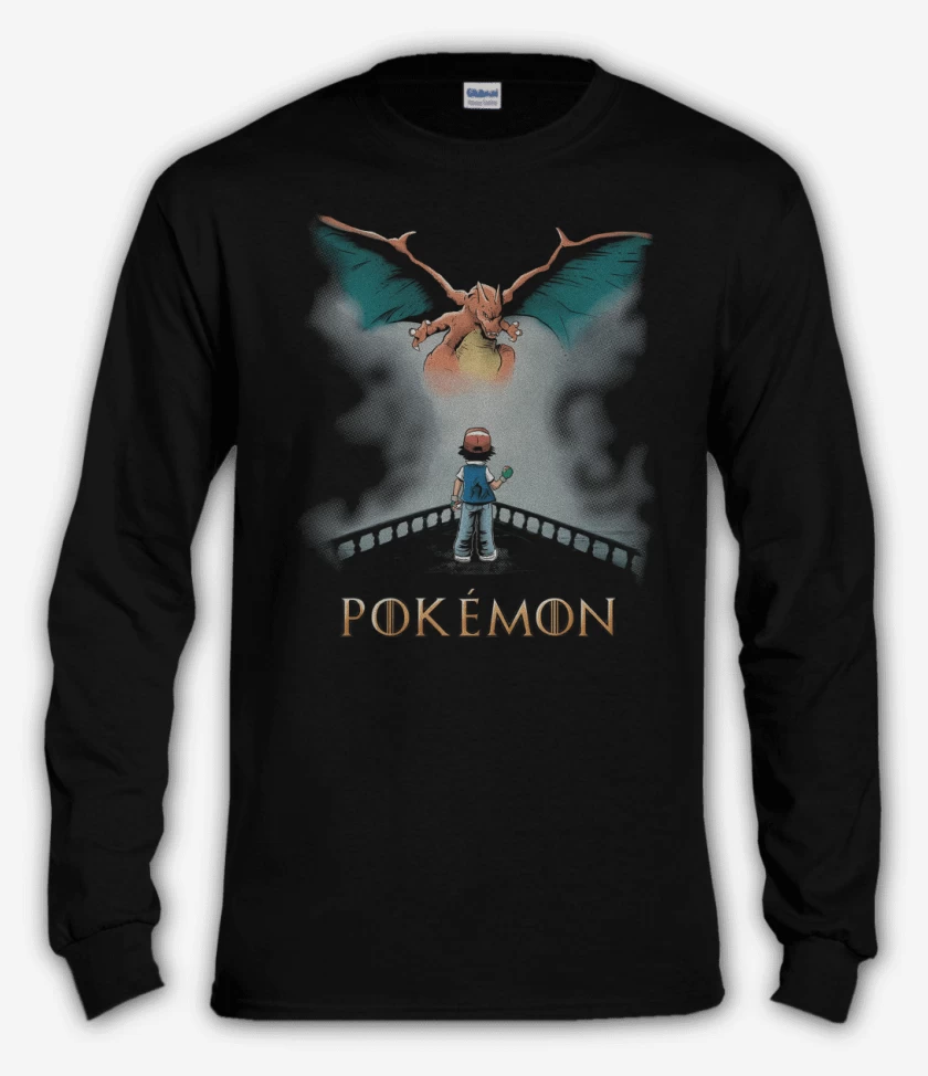 Polera manga larga Pokethrone