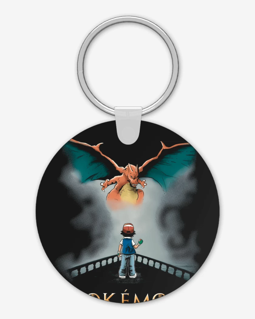 Llavero Negro de Pokethrone
